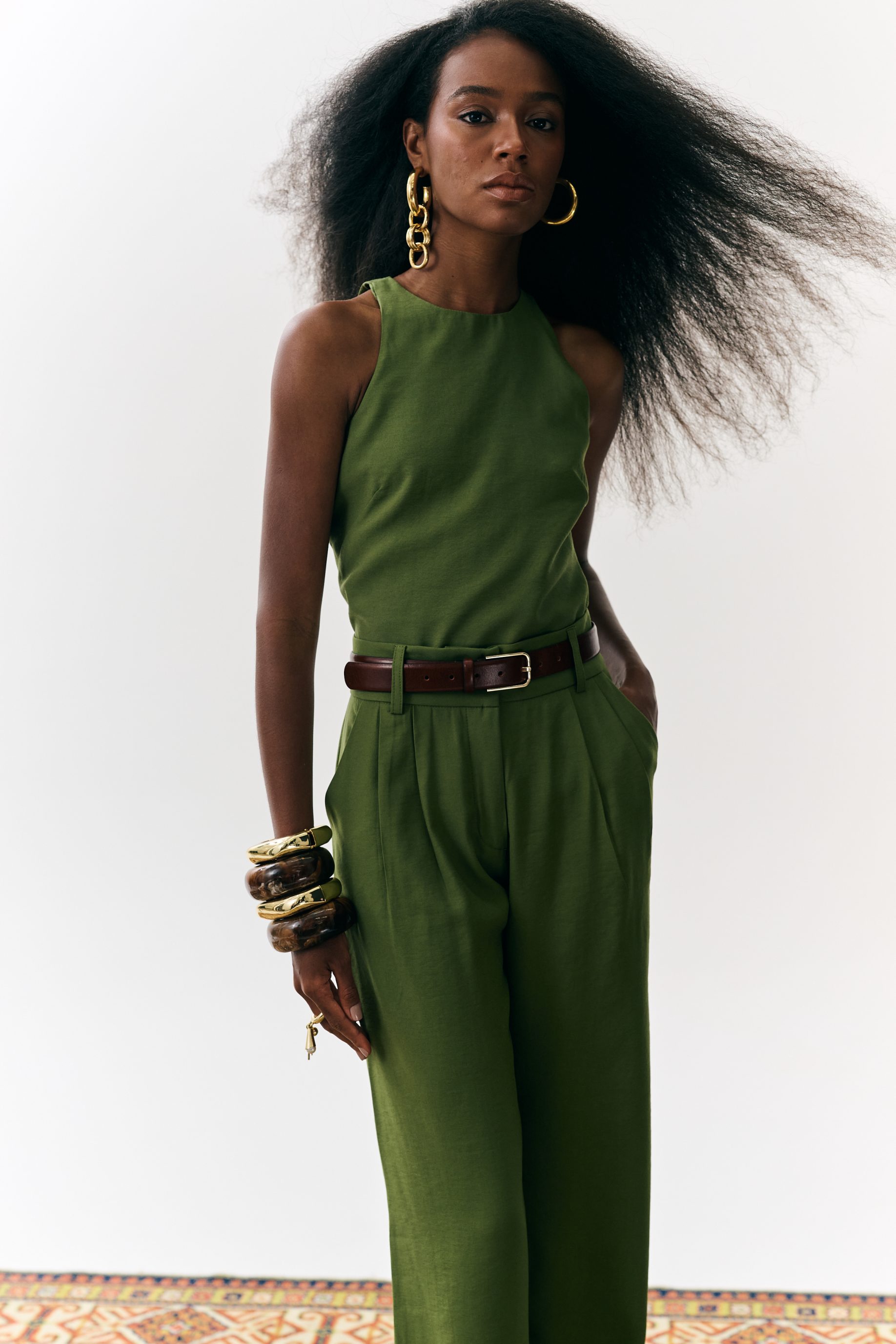 Blusa Nayara - Verde botânico
