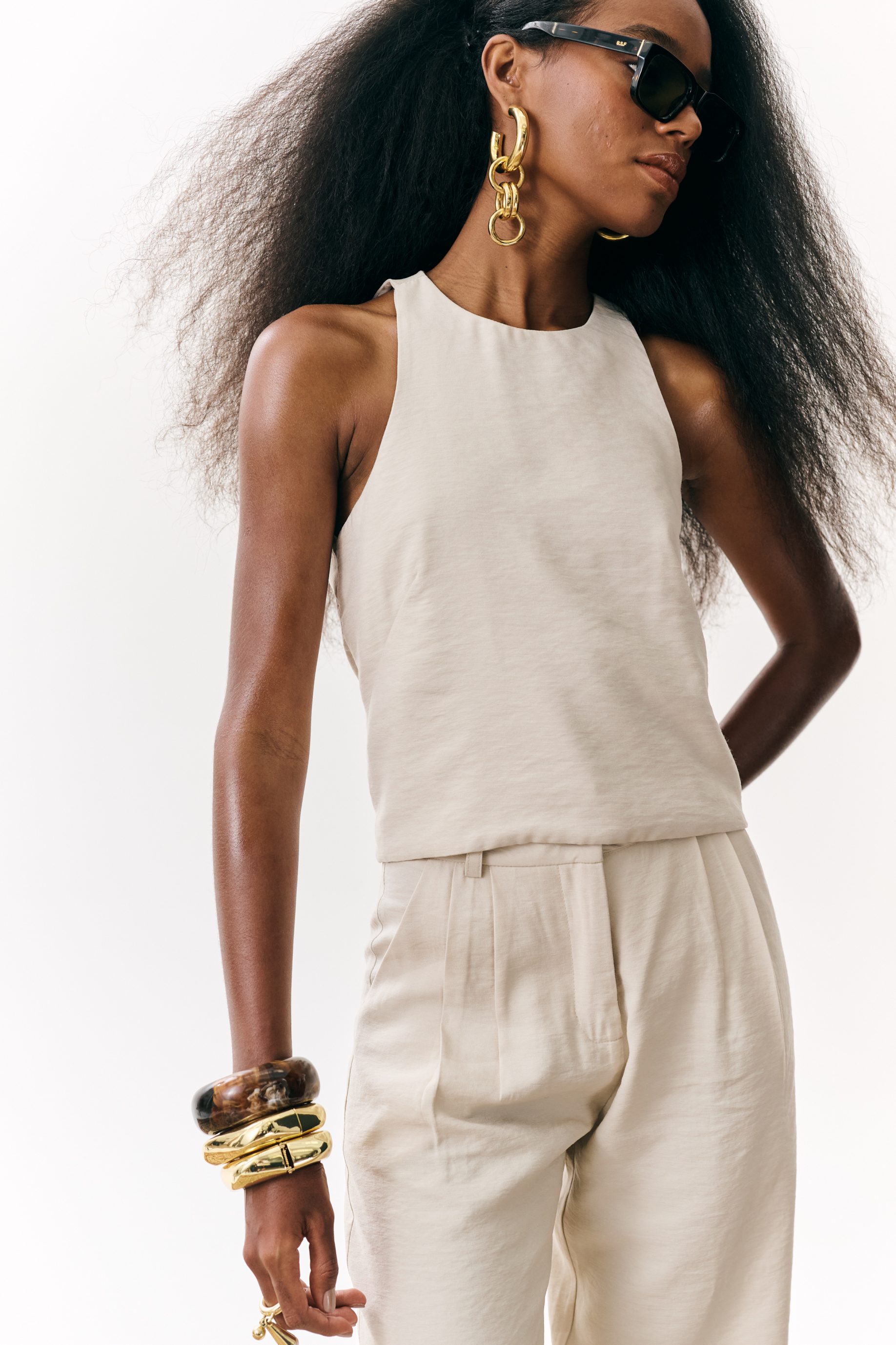 Blusa Nayara - Areia - Imagem 3