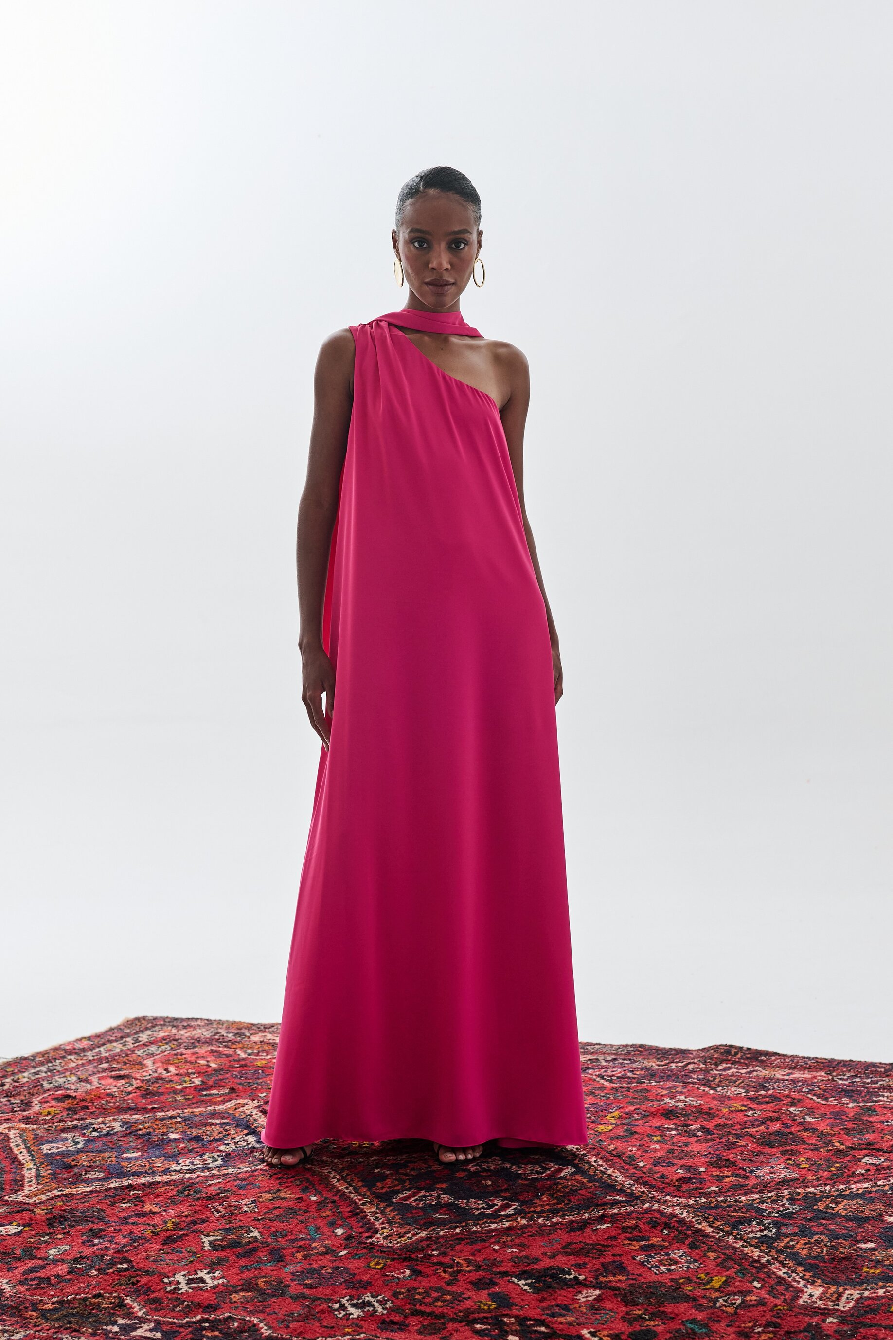 Vestido Erika - Rosa Chiclete