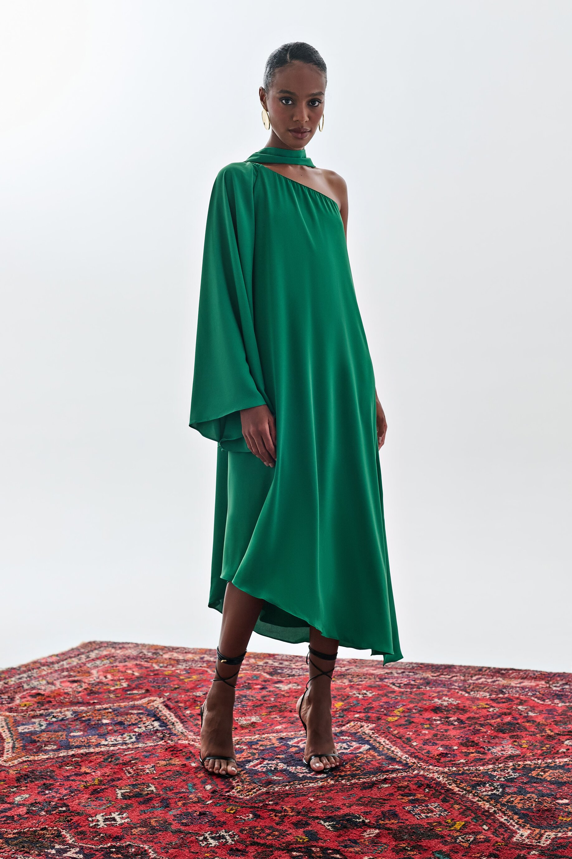 Vestido Braga - Verde bandeira