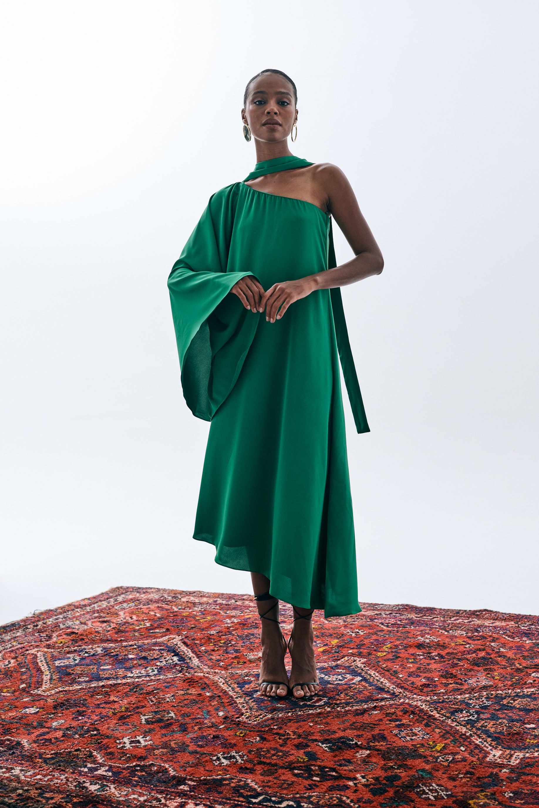 Vestido Braga - Verde bandeira - Imagem 4
