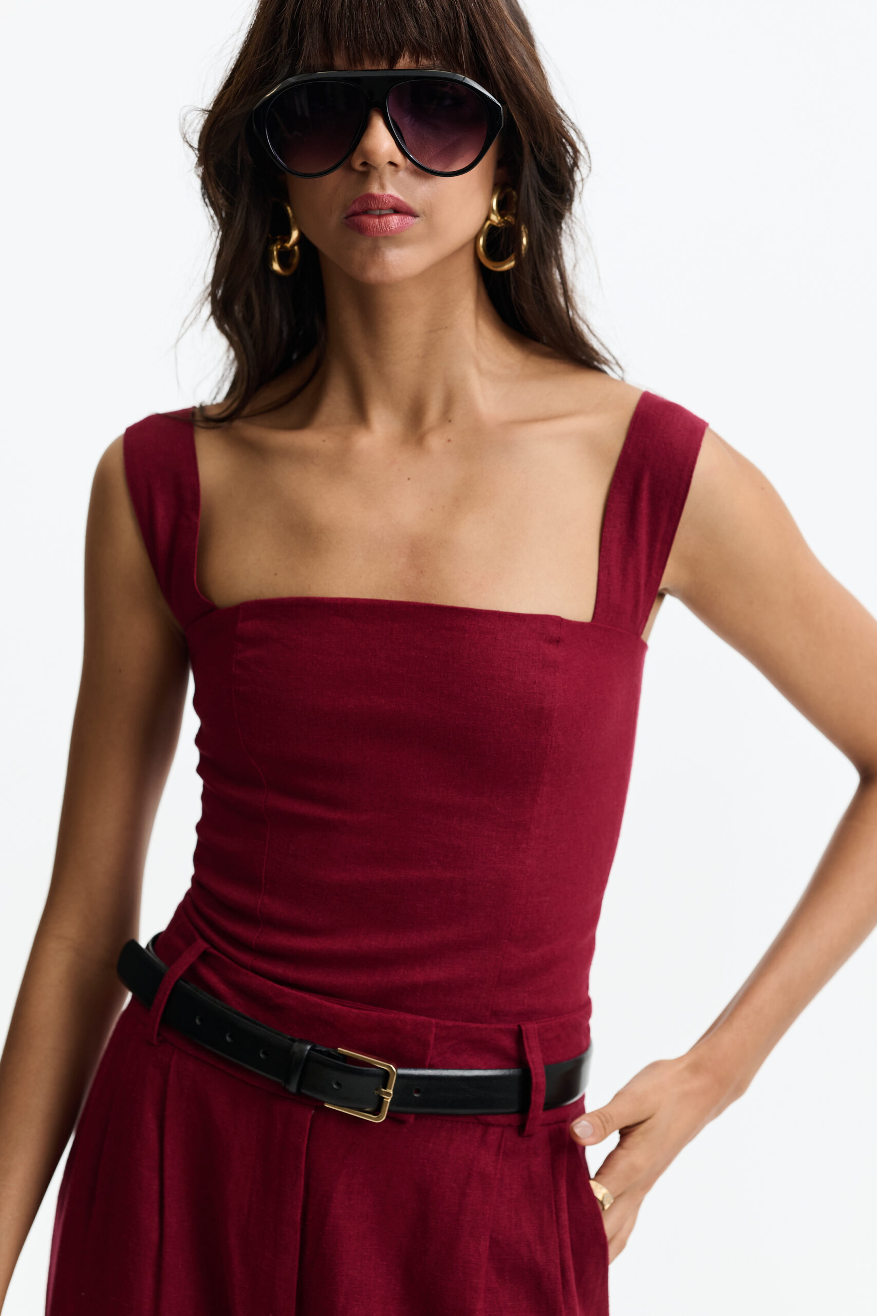 Blusa Marquesa - Vinho