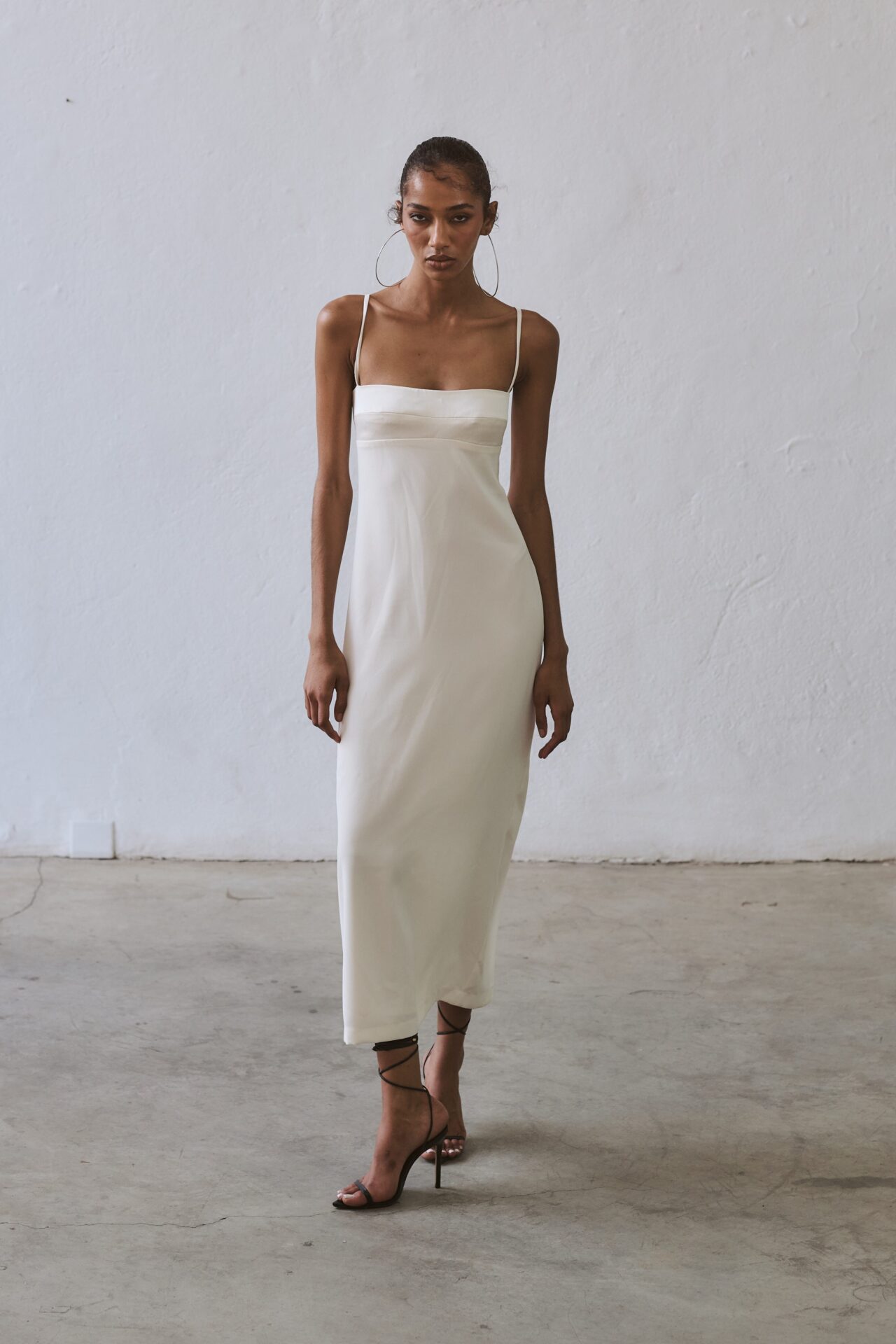 Vestido Bojo Reto Aria - Off White