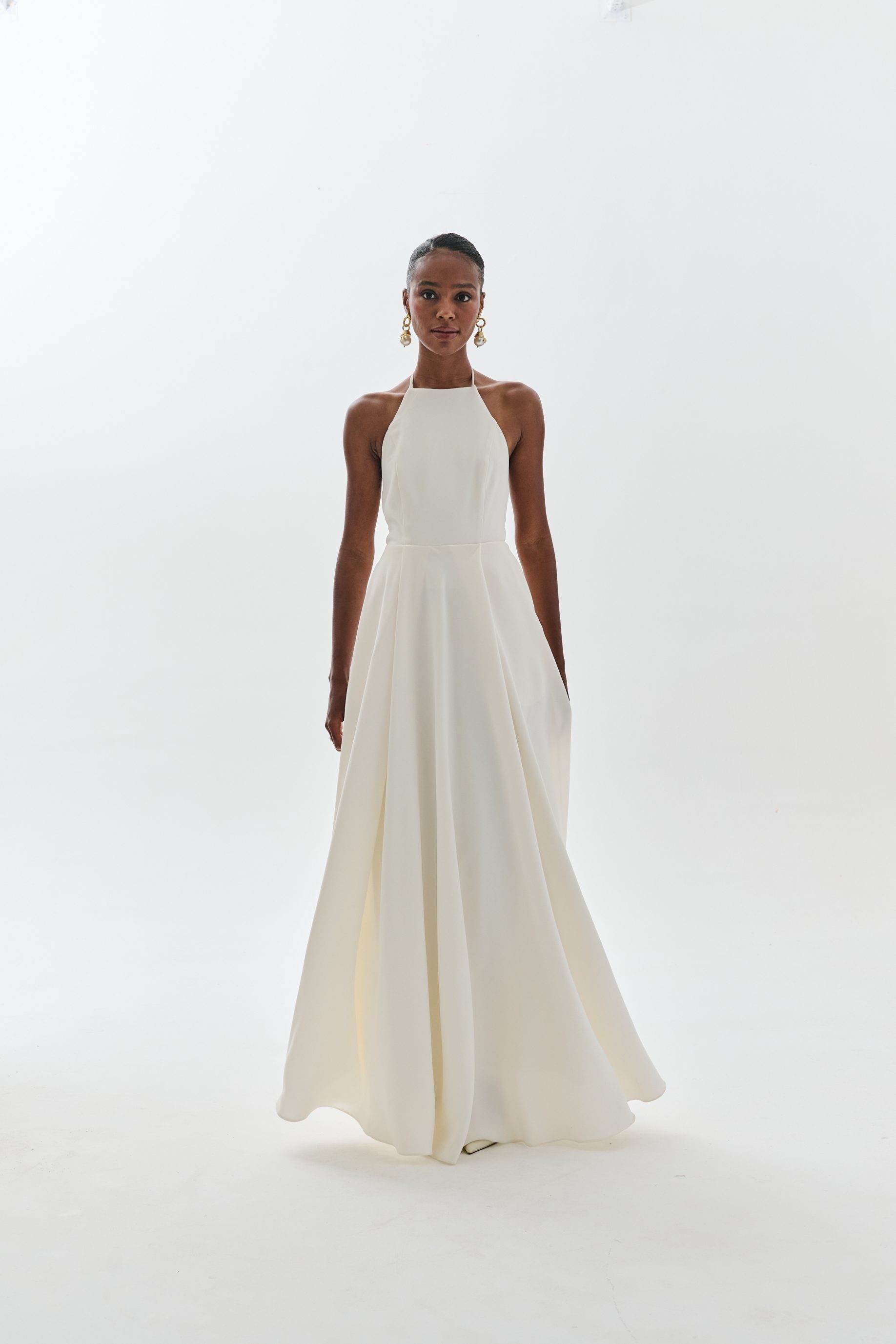 Vestido Frente Única Alessia - Off white - Imagem 3