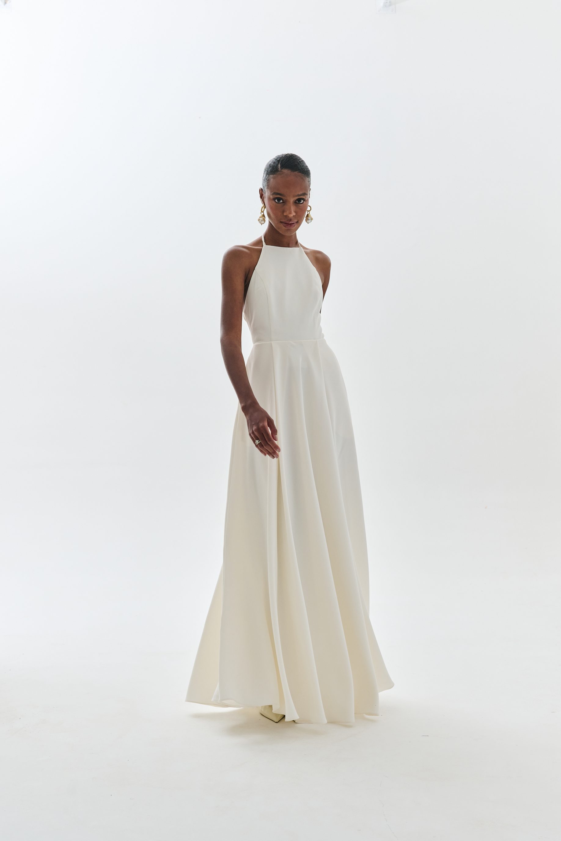 Vestido Frente Única Alessia - Off white - Imagem 5
