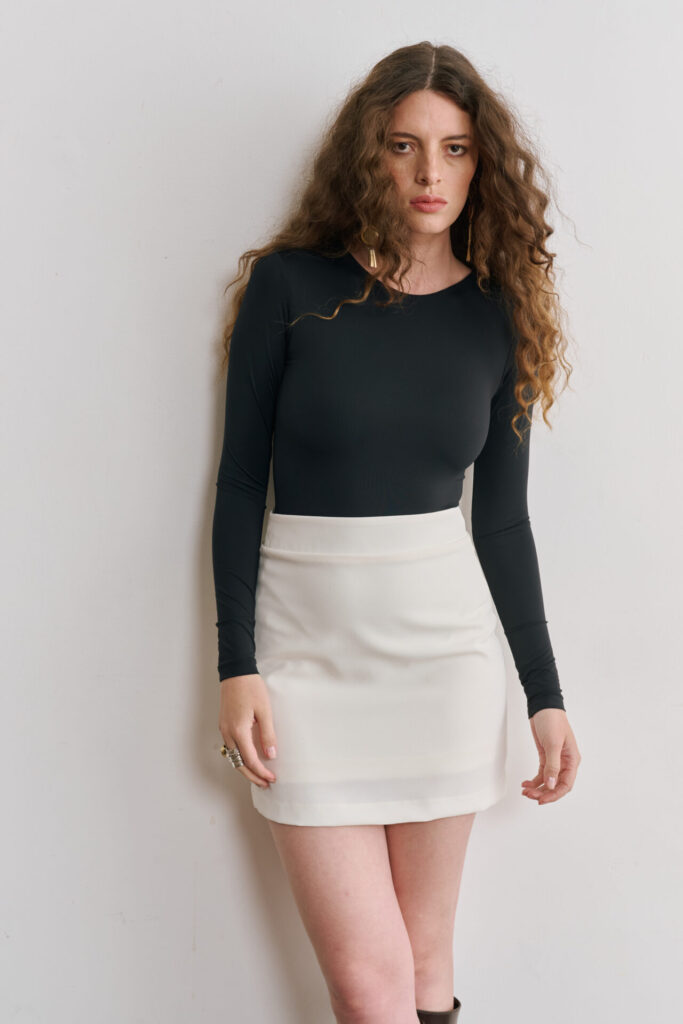 Mini Saia Emília - Off White - Imagem 2