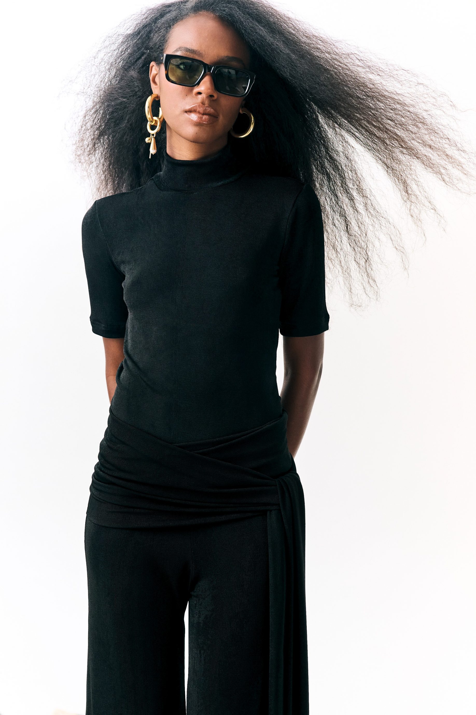 Blusa Donatella - Preta - Imagem 3