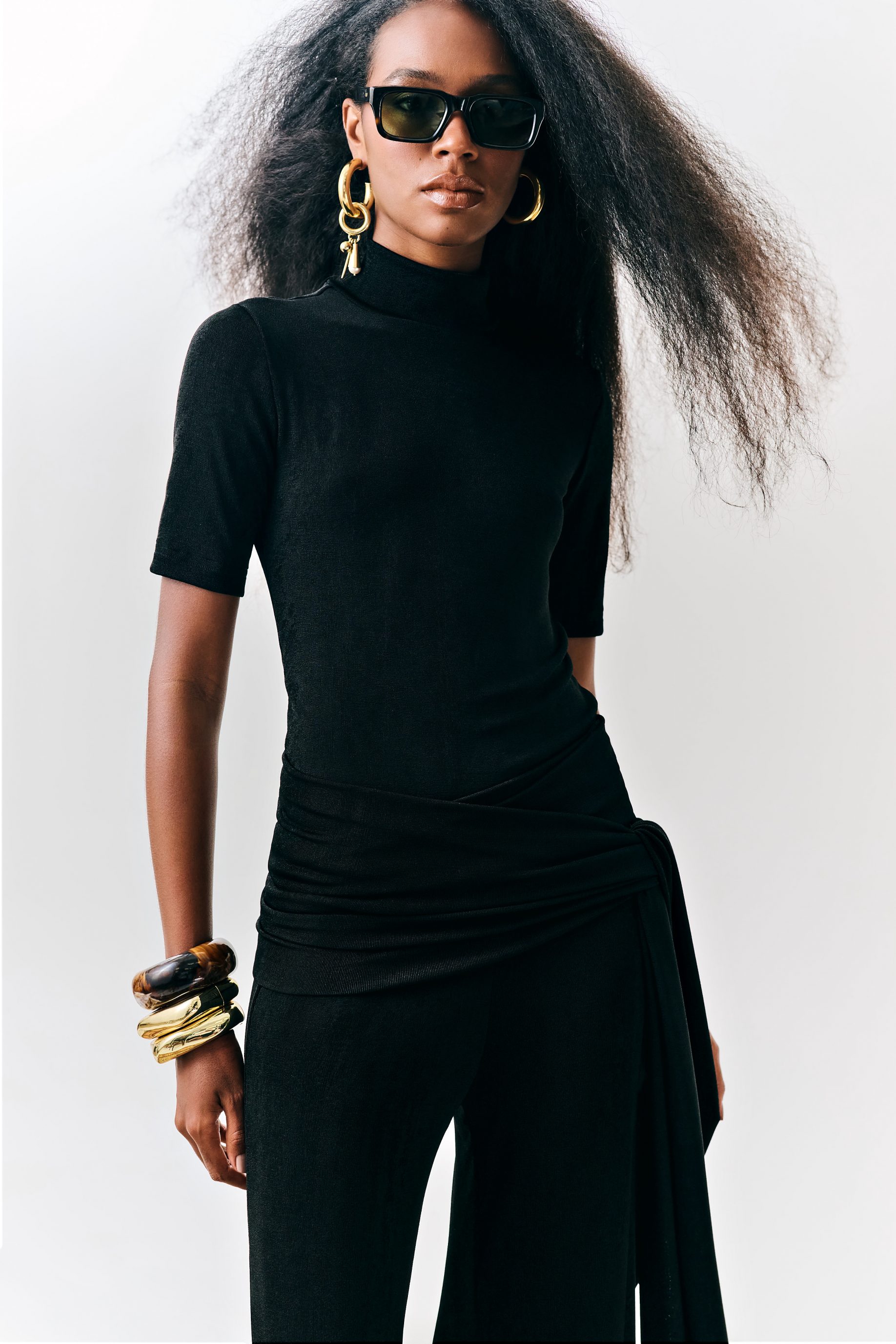 Blusa Donatella - Preta
