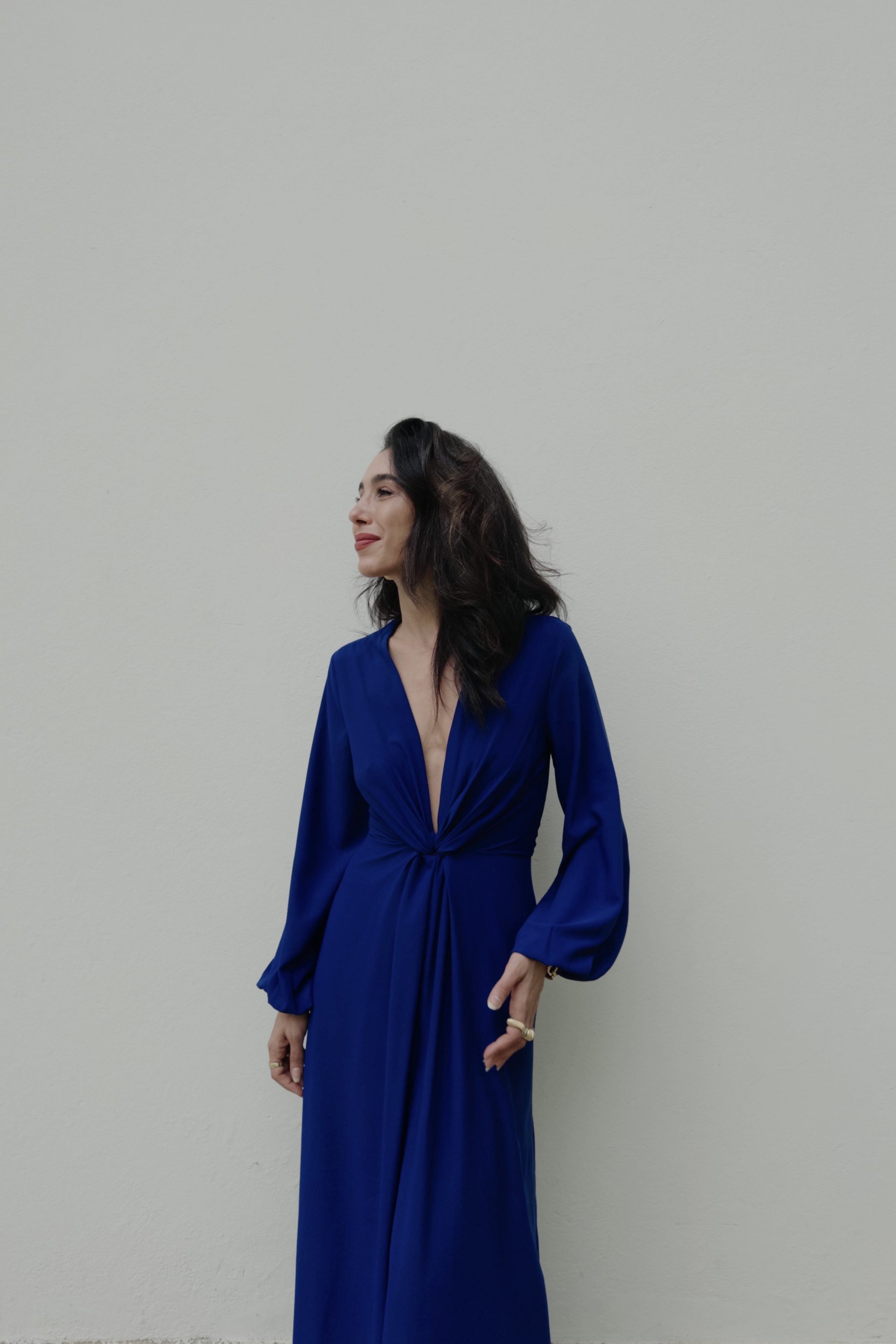 Vestido Catarina - Azul Bic - Imagem 4