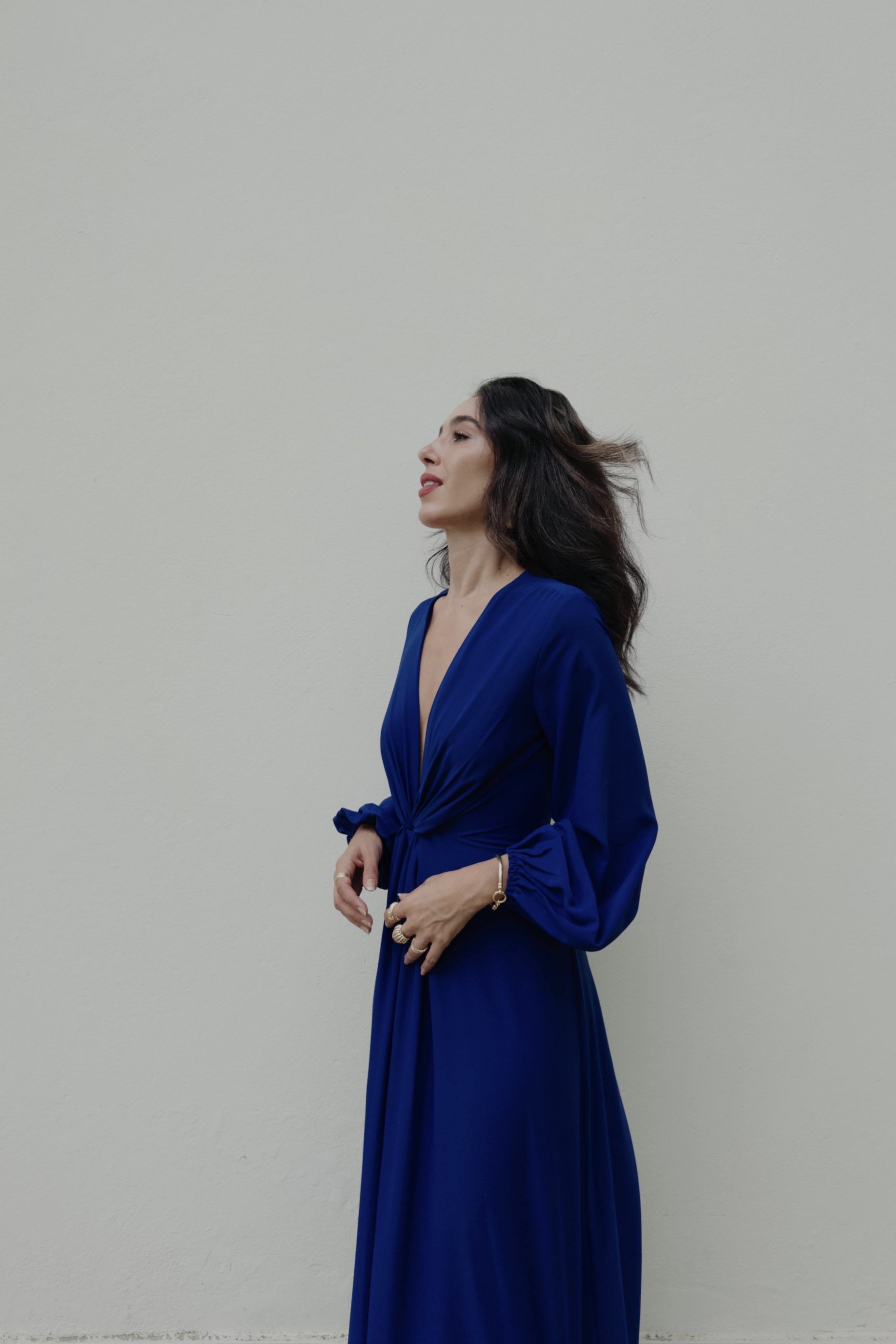 Vestido Catarina - Azul Bic - Imagem 3