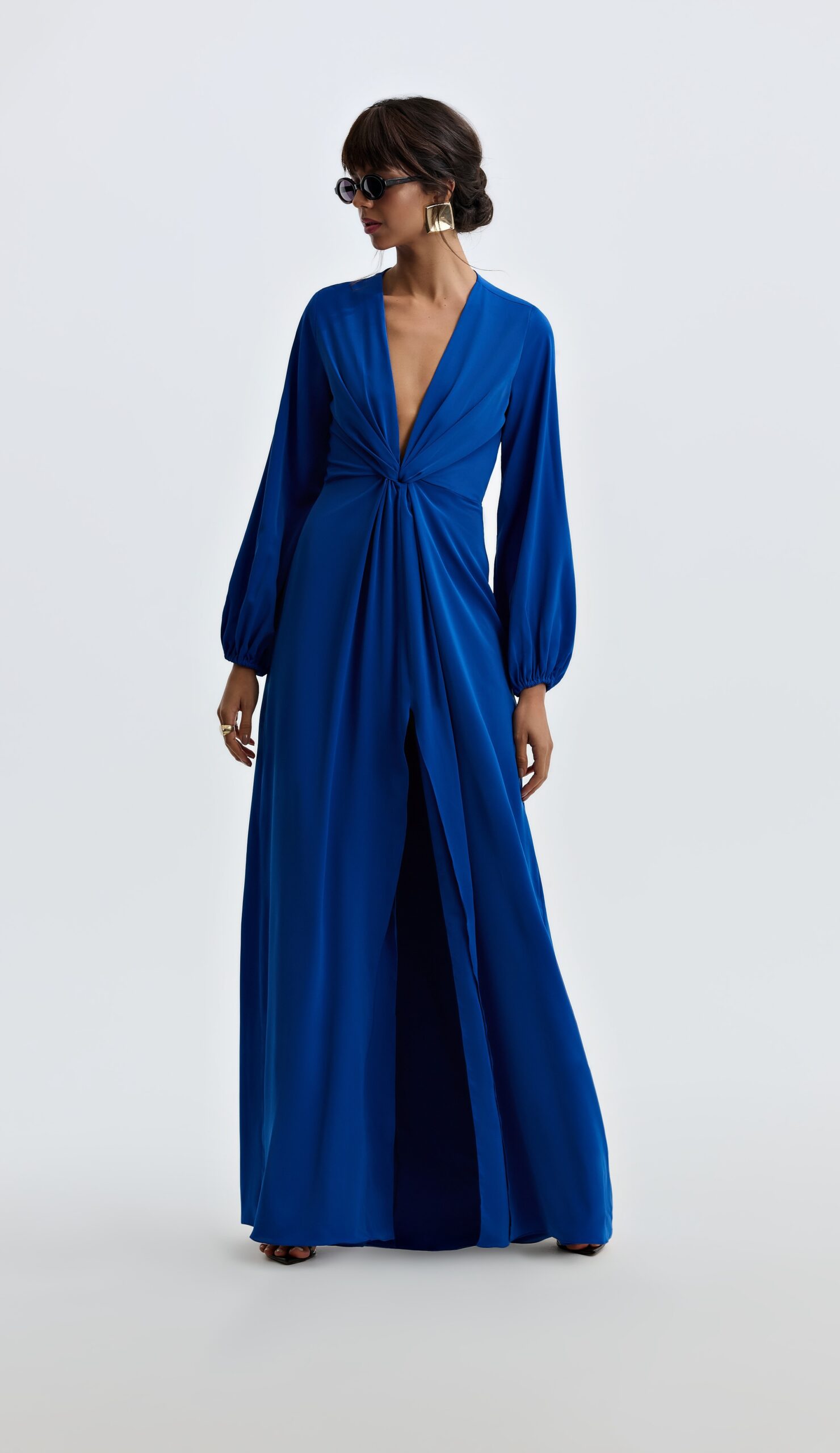 Vestido Catarina - Azul Bic