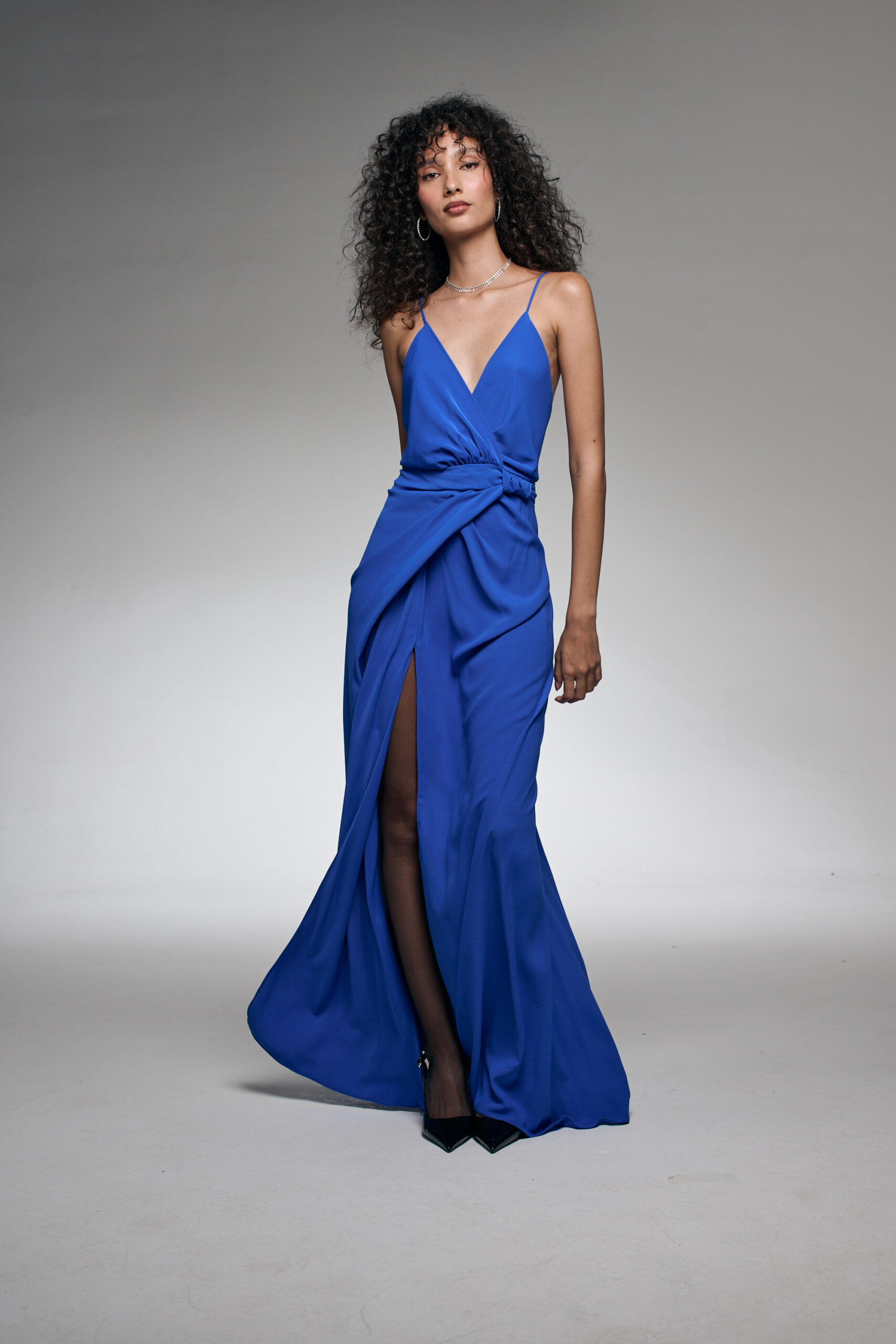 Vestido Pri - Azul Bic