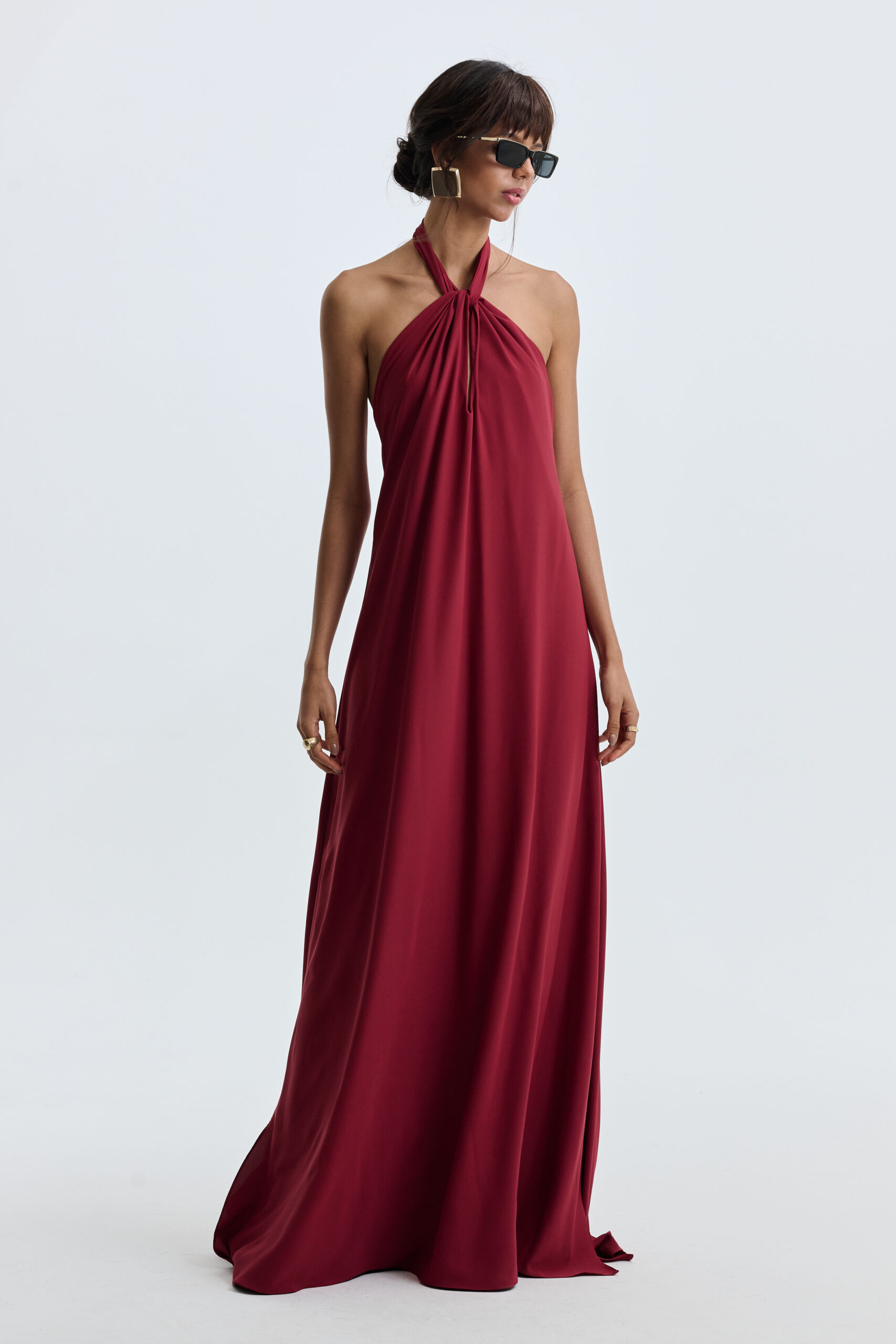 Vestido Dih - Vinho