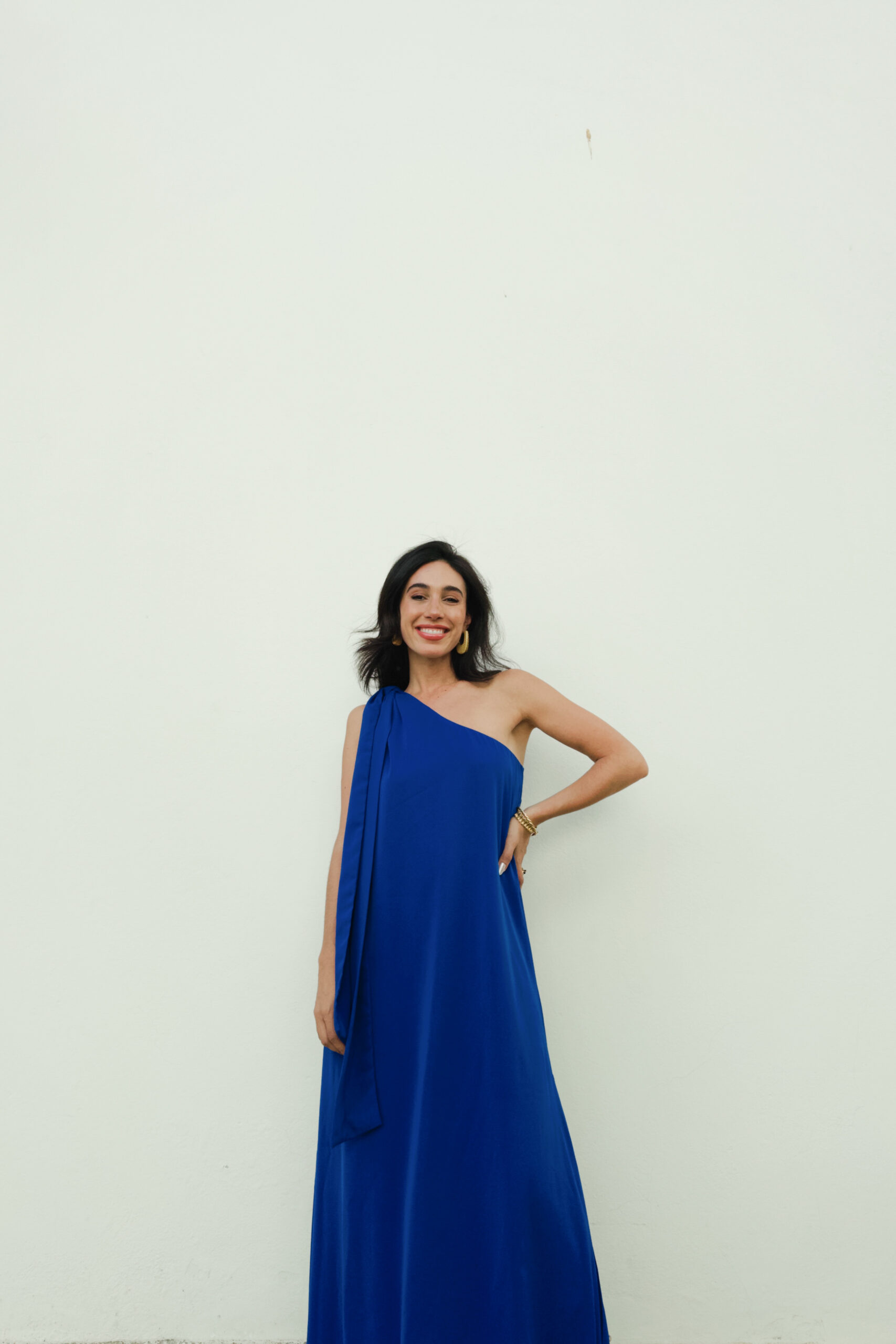 Vestido Erika - Azul Bic