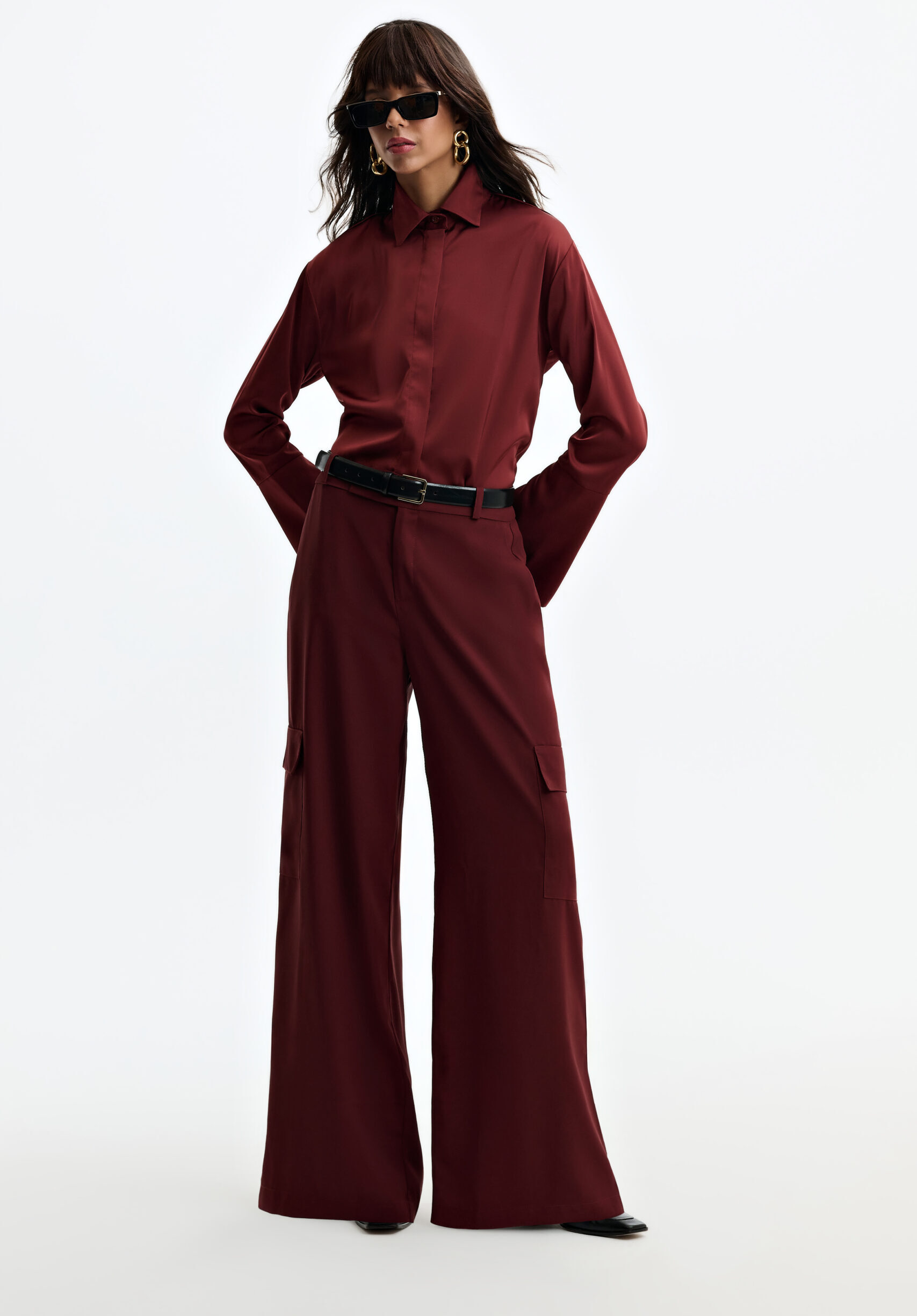 Calça Fosca Antonia - Licor