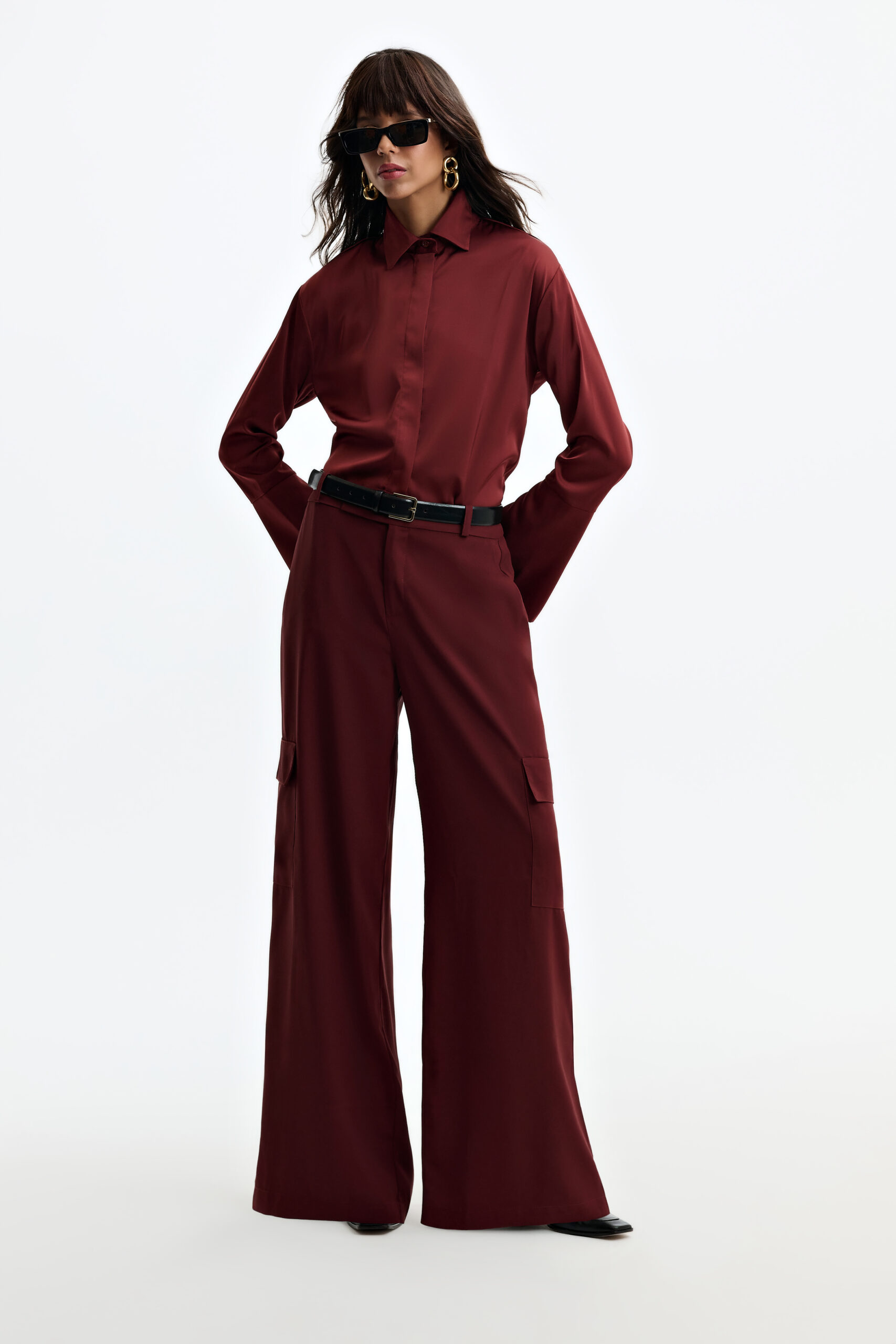 Calça Fosca Antonia - Licor