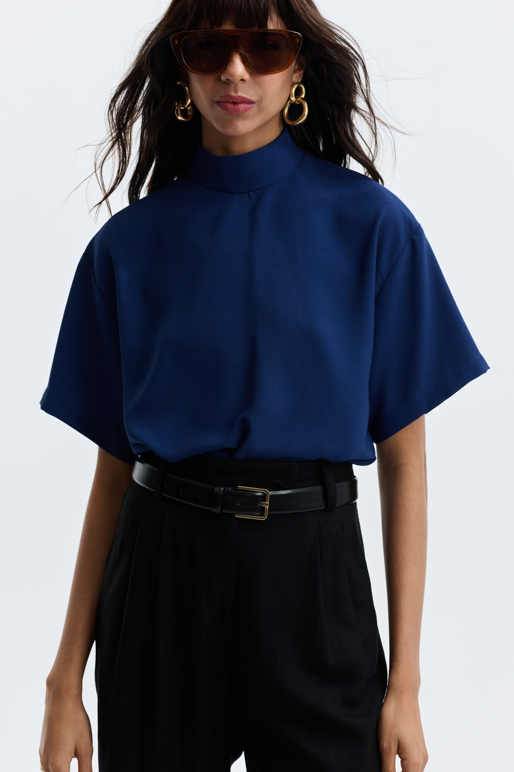 Blusa Luba - Marinho