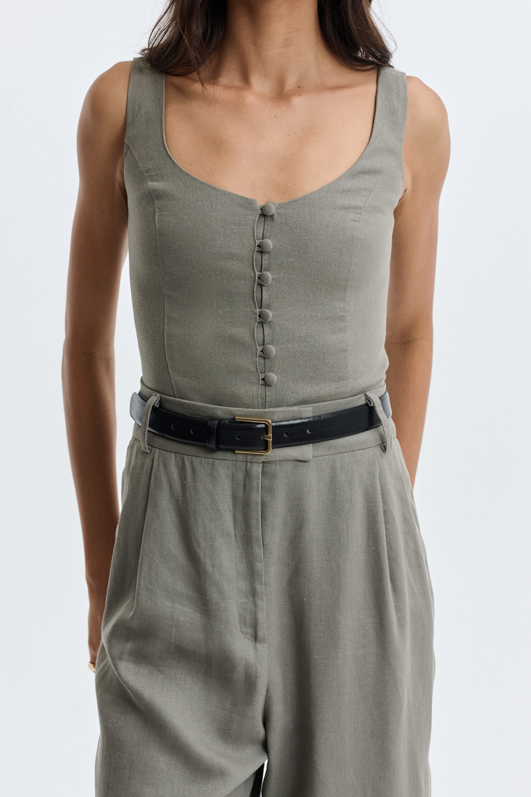 Corset Rita - Cinza