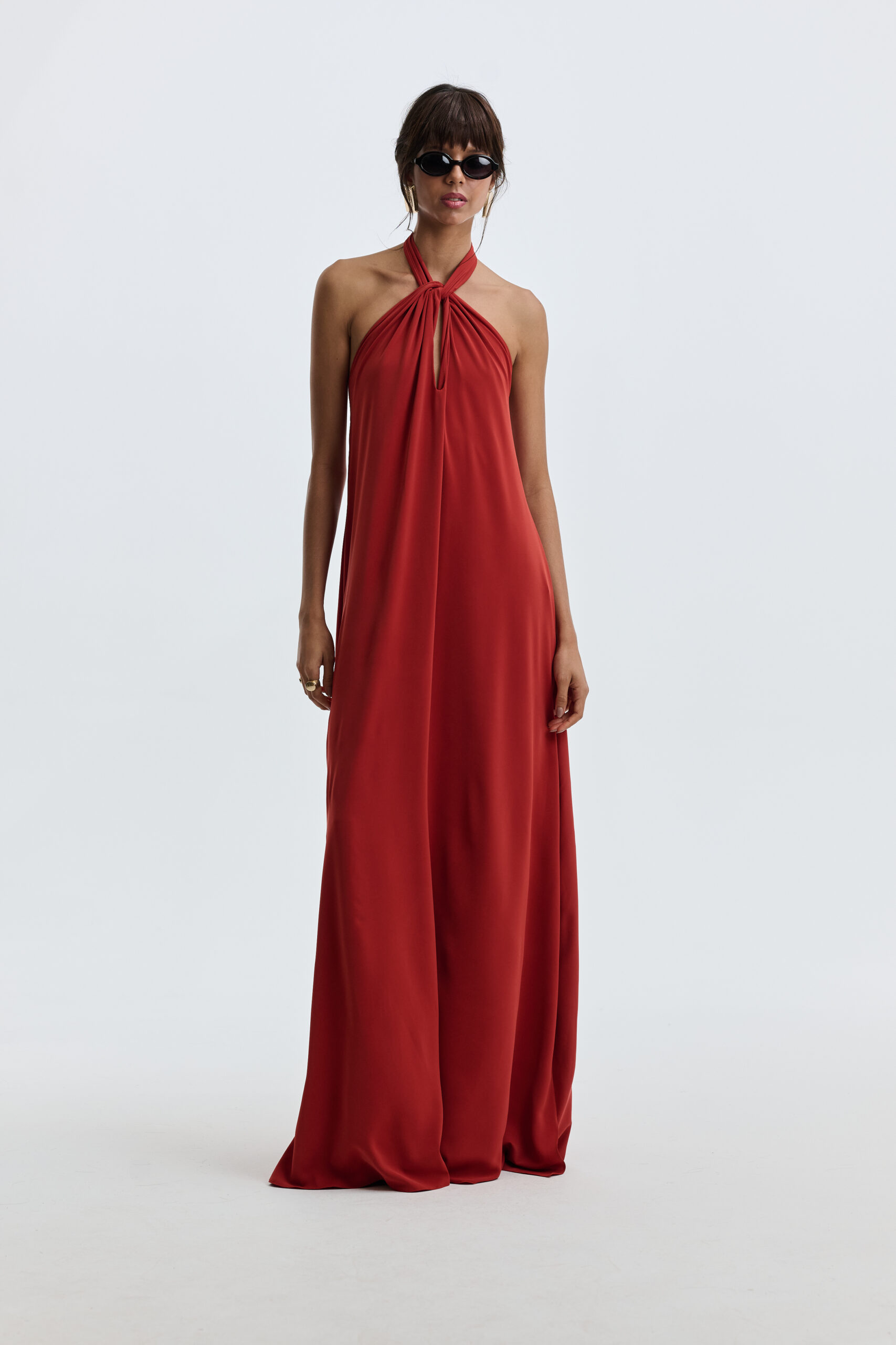 Vestido Dih - Terracota