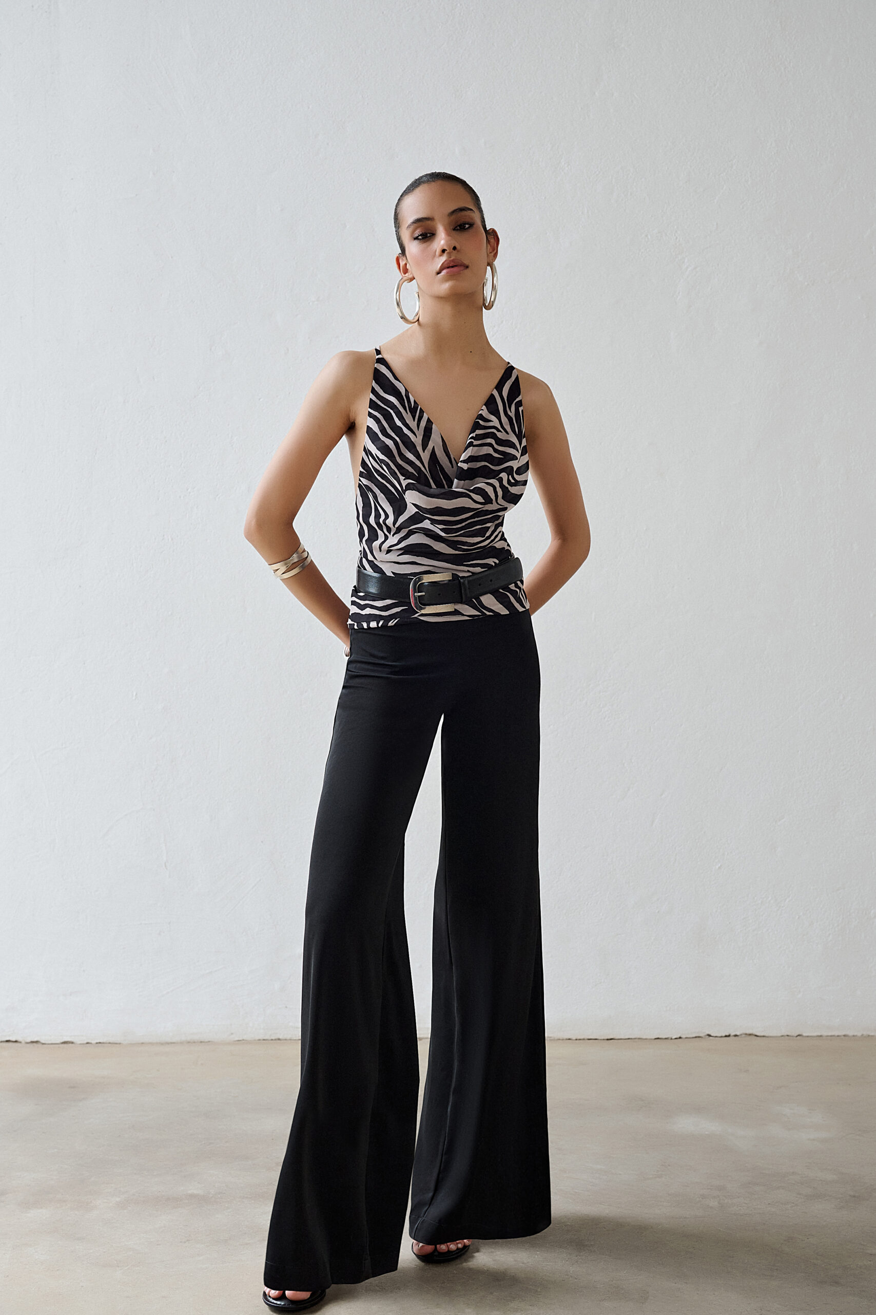 Calça Pantalona Mambo - Preta