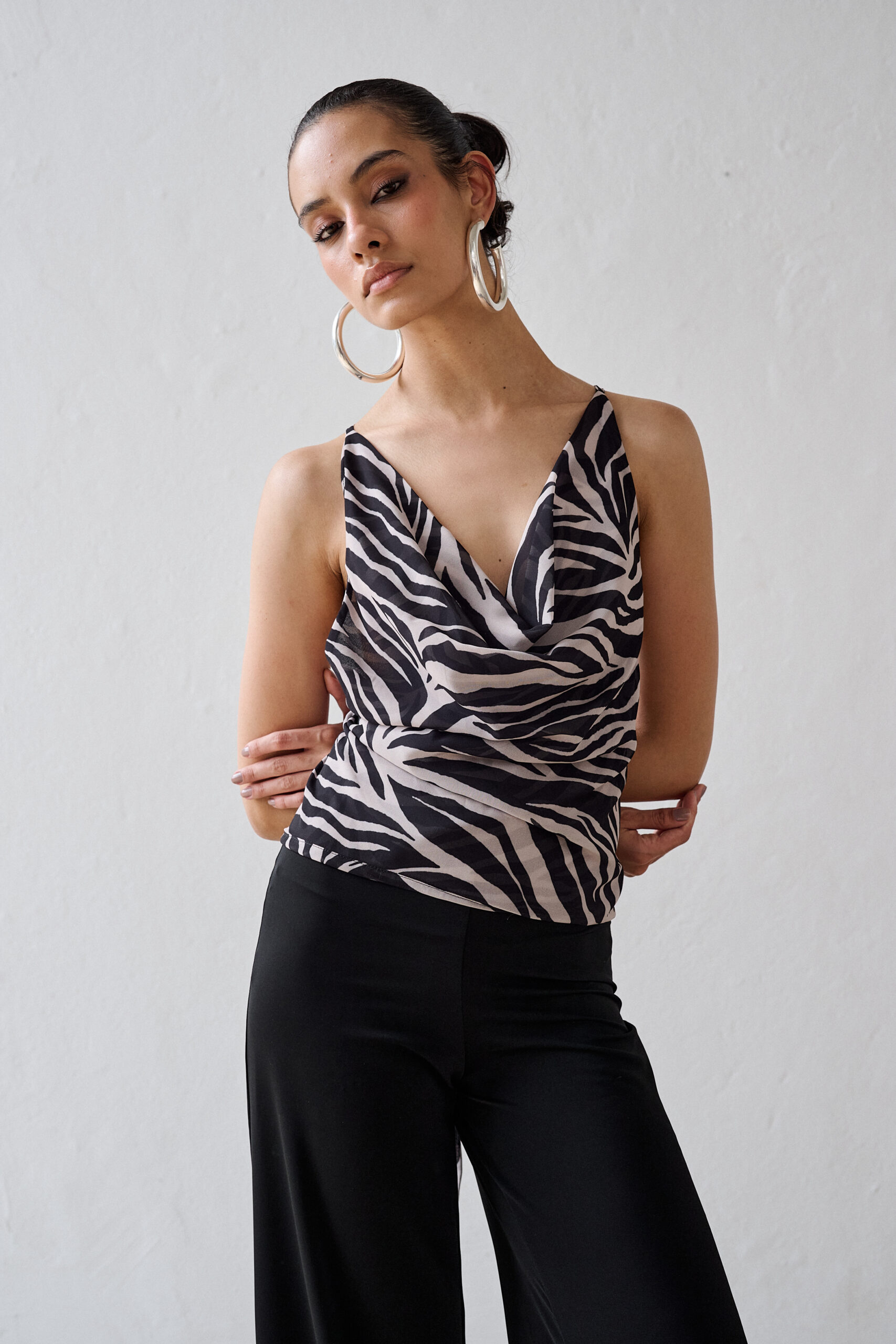 Blusa De Alcinha Jade Estampada - Zizi