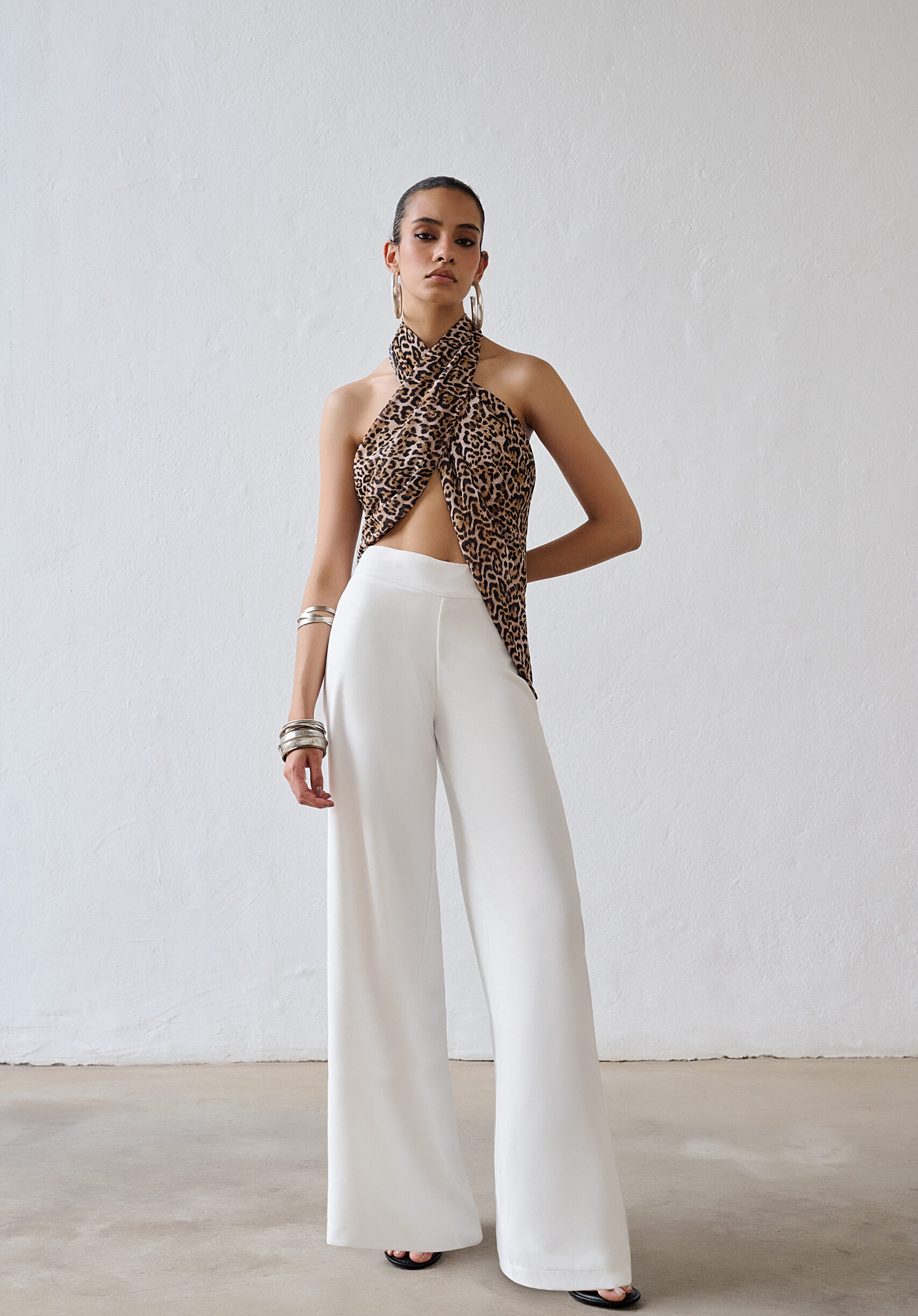 Calça Pantalona Mambo - Branca