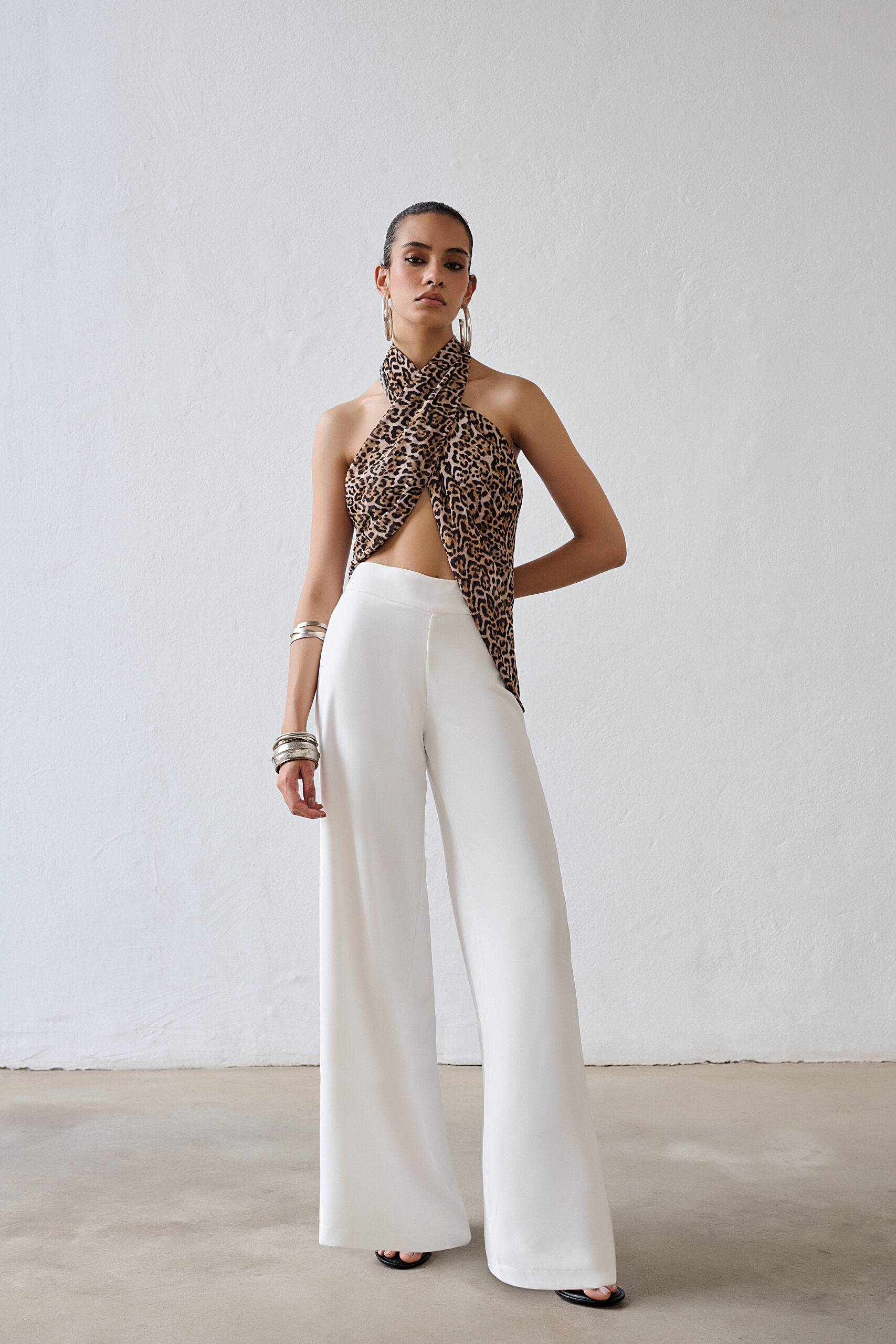 Calça Pantalona Mambo - Branca