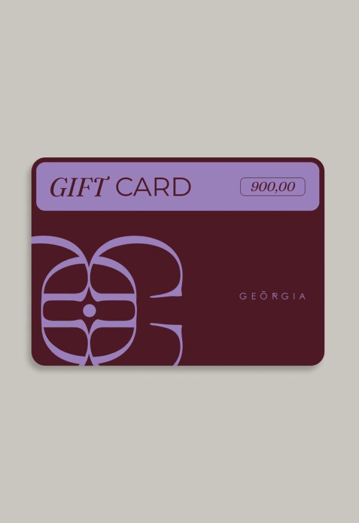 Georgia Gift Card: R$ 900,00