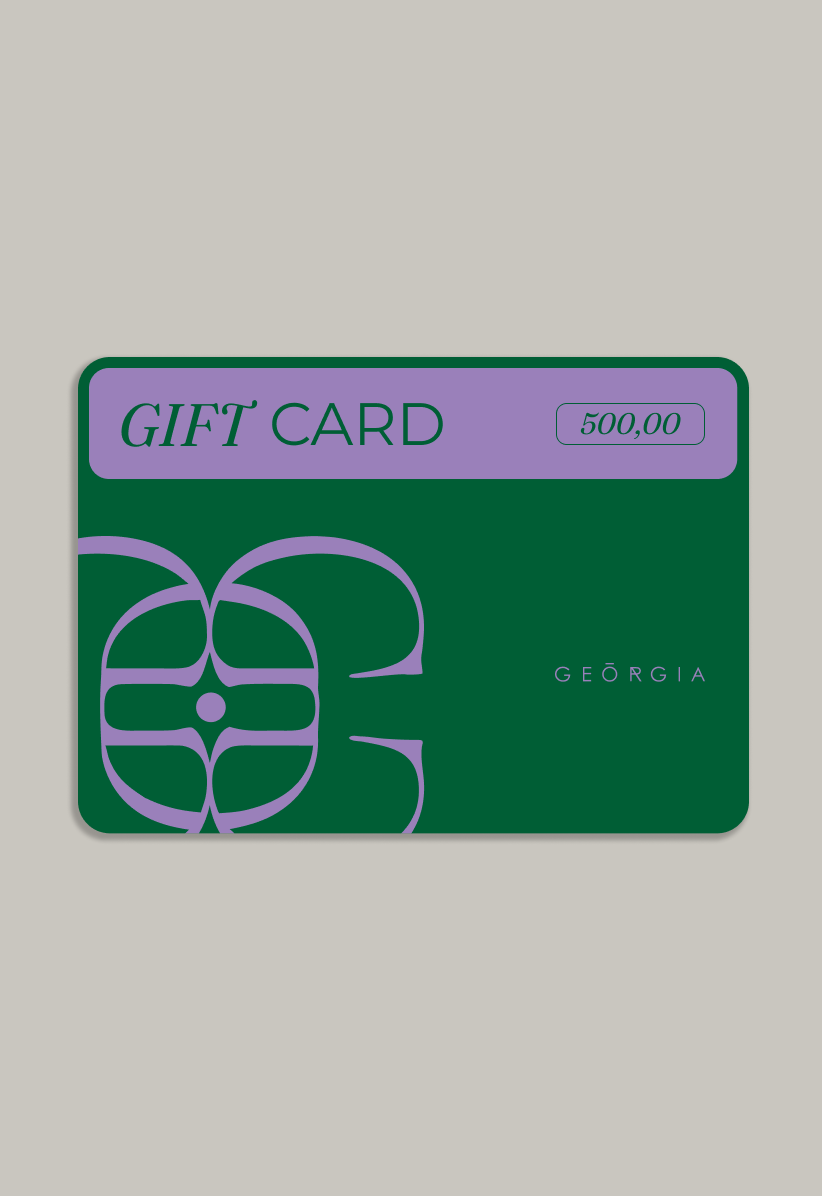 Georgia Gift Card: R$ 500,00