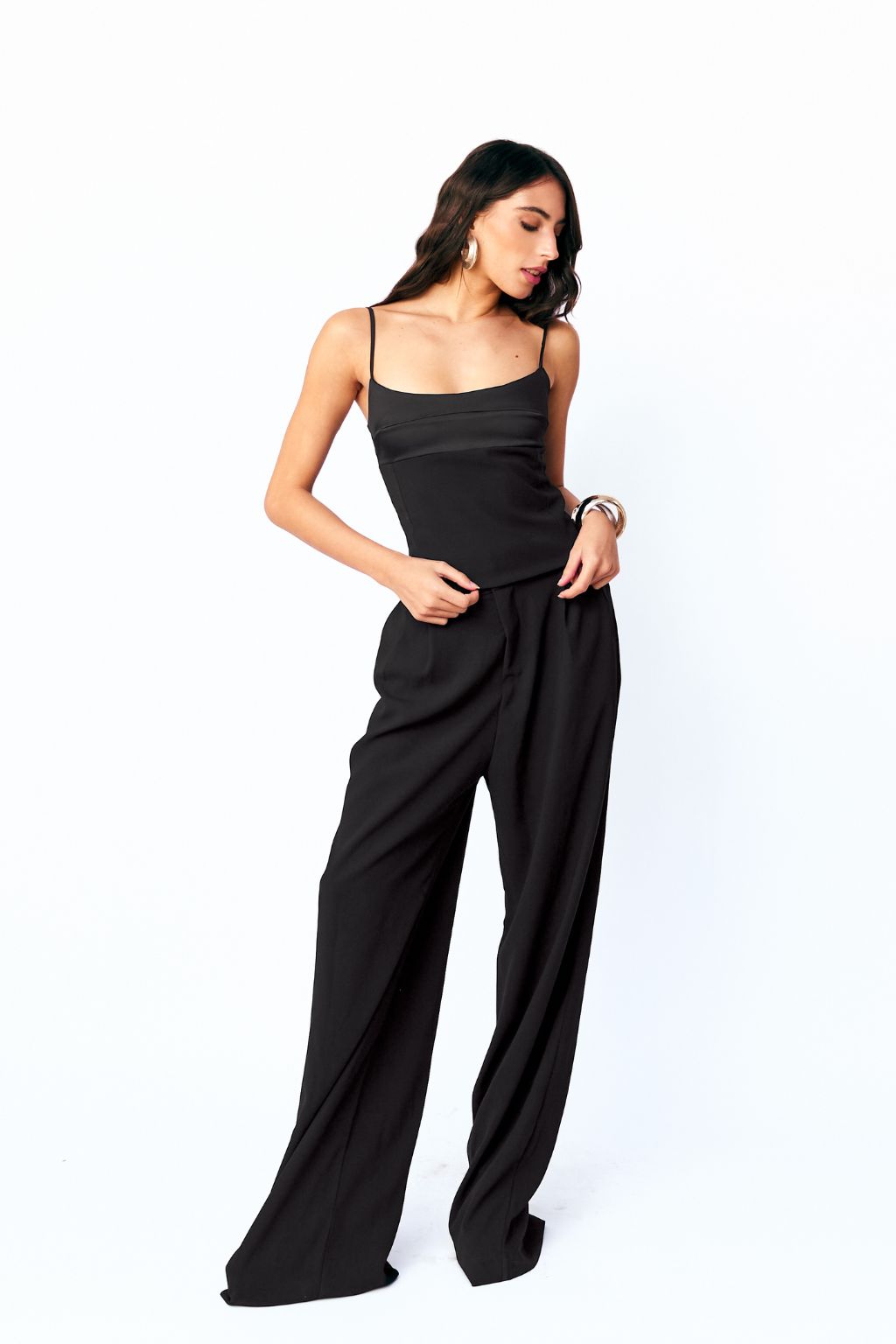 Calça de Alfaiataria Guta - Preta