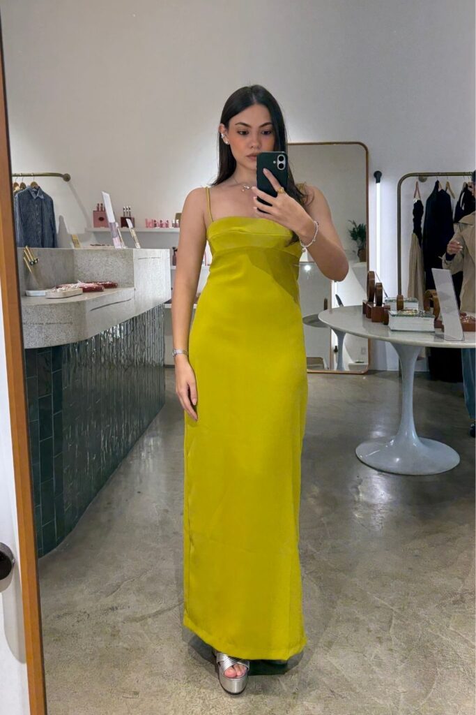 Vestido Bojo Reto Aria – Limoncello - Imagem 2