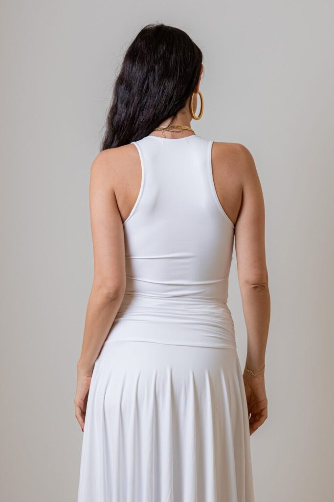 Body Decote U Nalu - Off White - Imagem 4